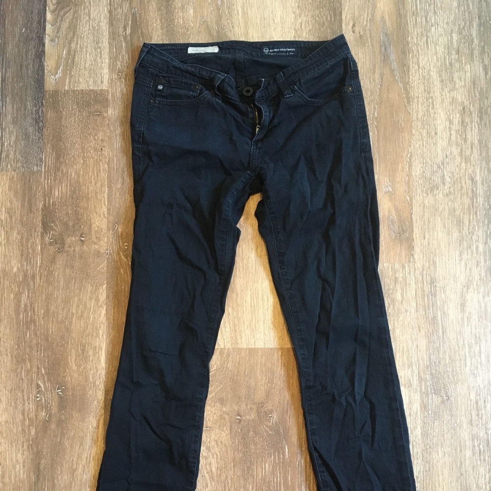 26R black Slim straight Adriano Goldschmied pants